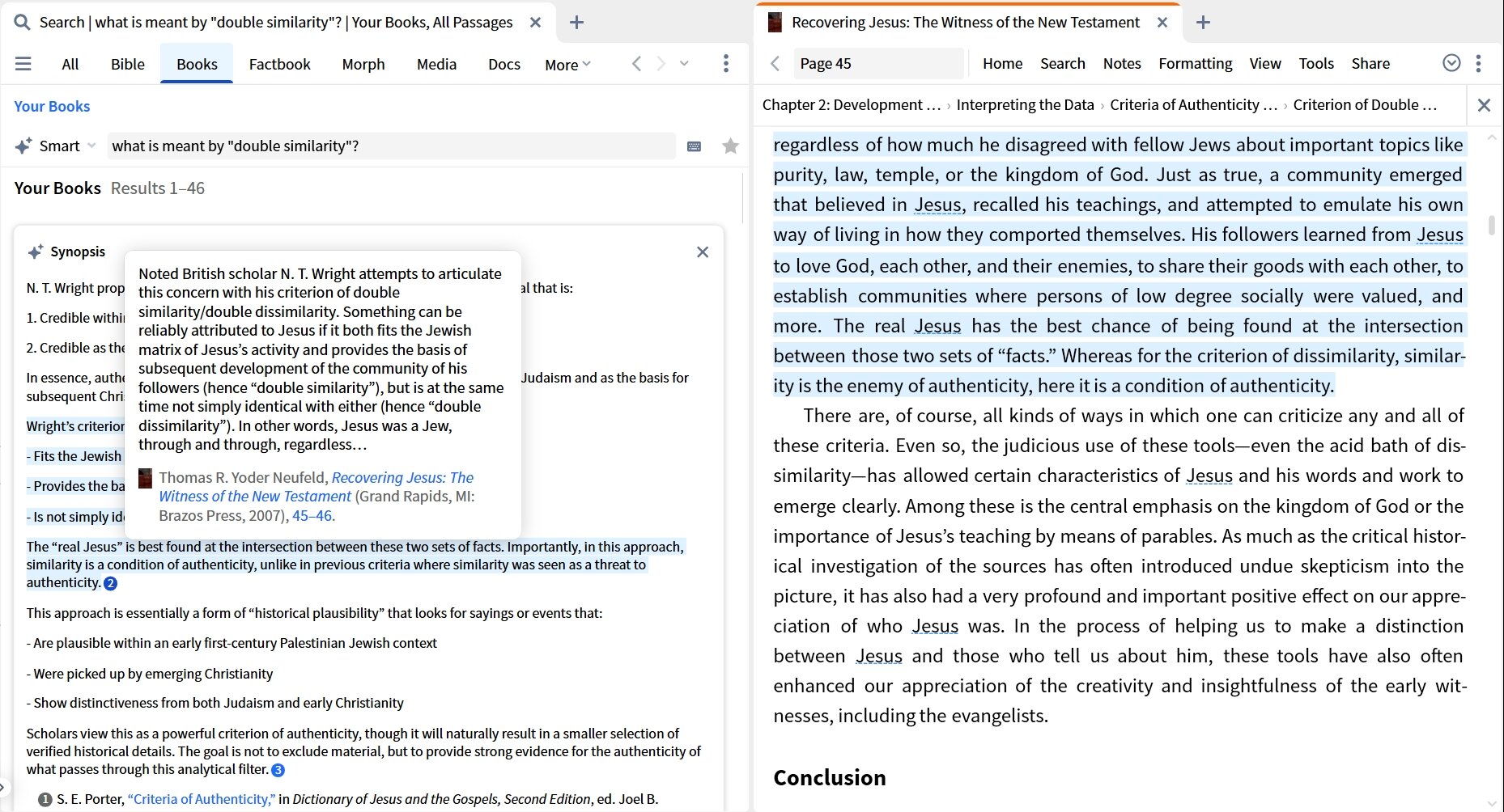 Smart Search (Books) Results
