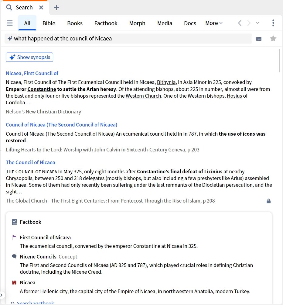 Smart Search (All) Individual Results