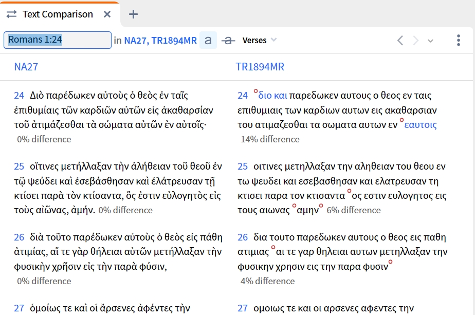 Text Comparison - Ignore Marks