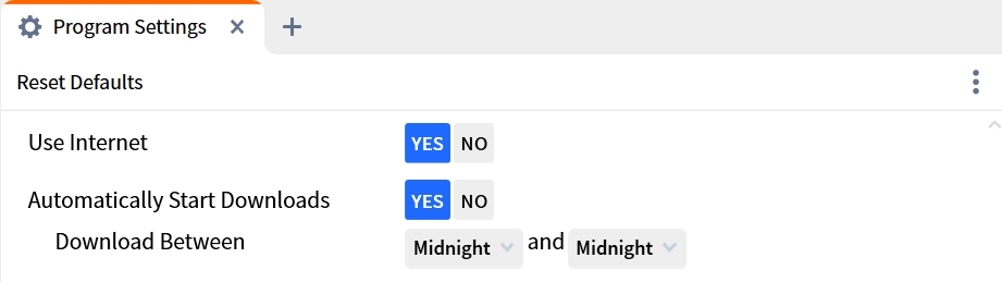 Automatic Download At Any Time