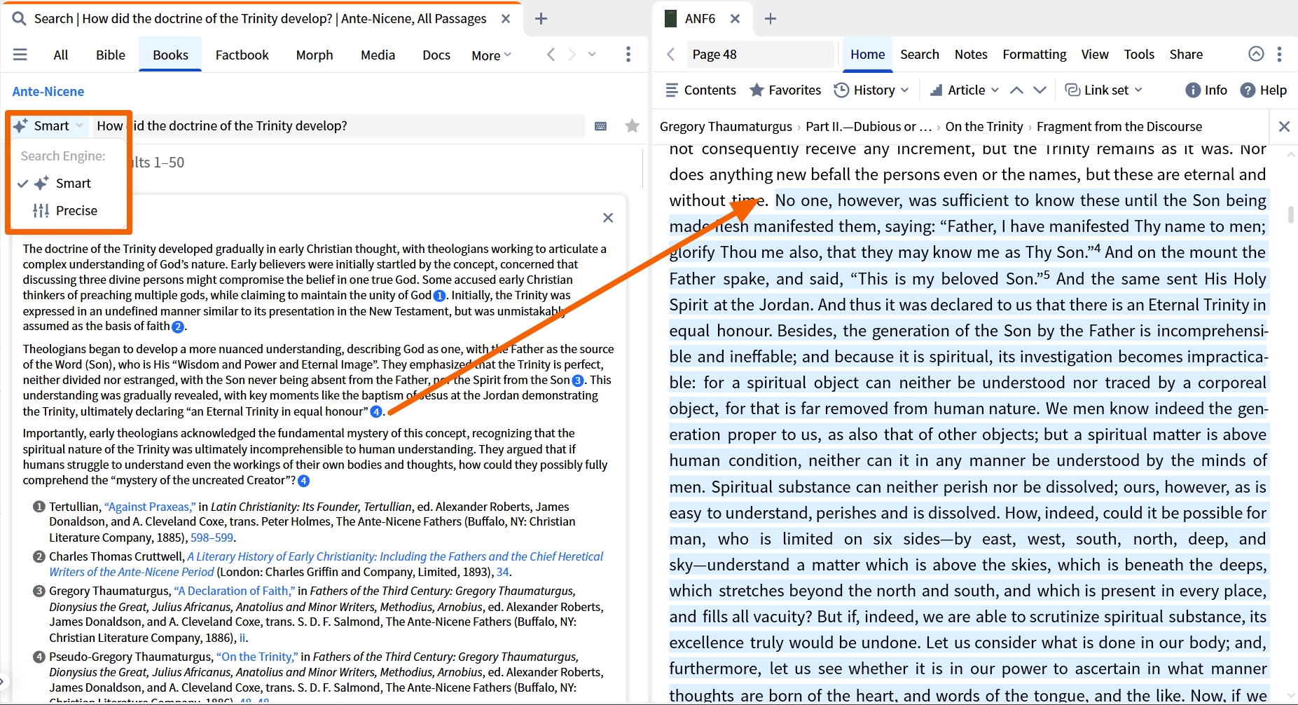 Ante Nicene Books Search (V45)