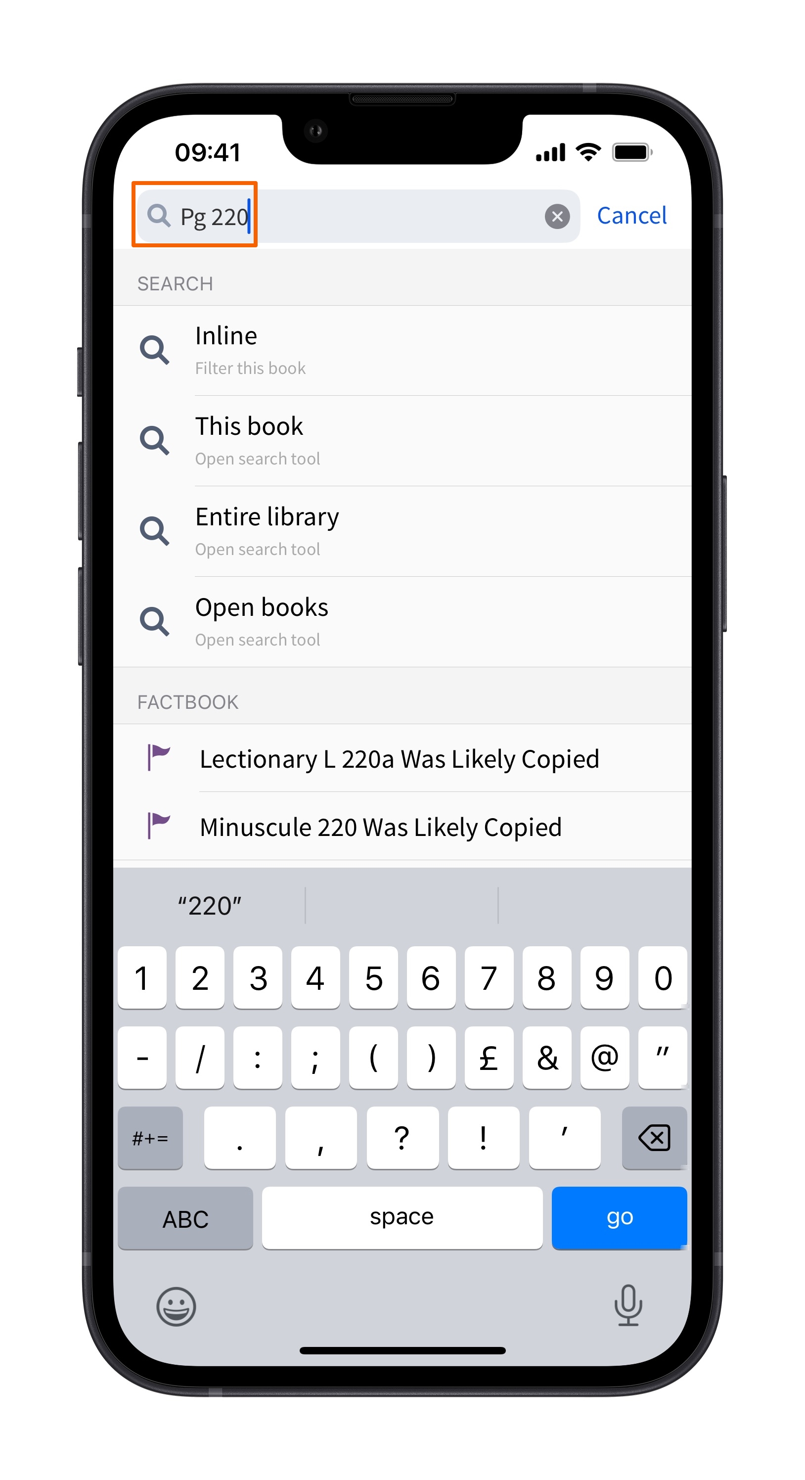 Select Mobile Page Number
